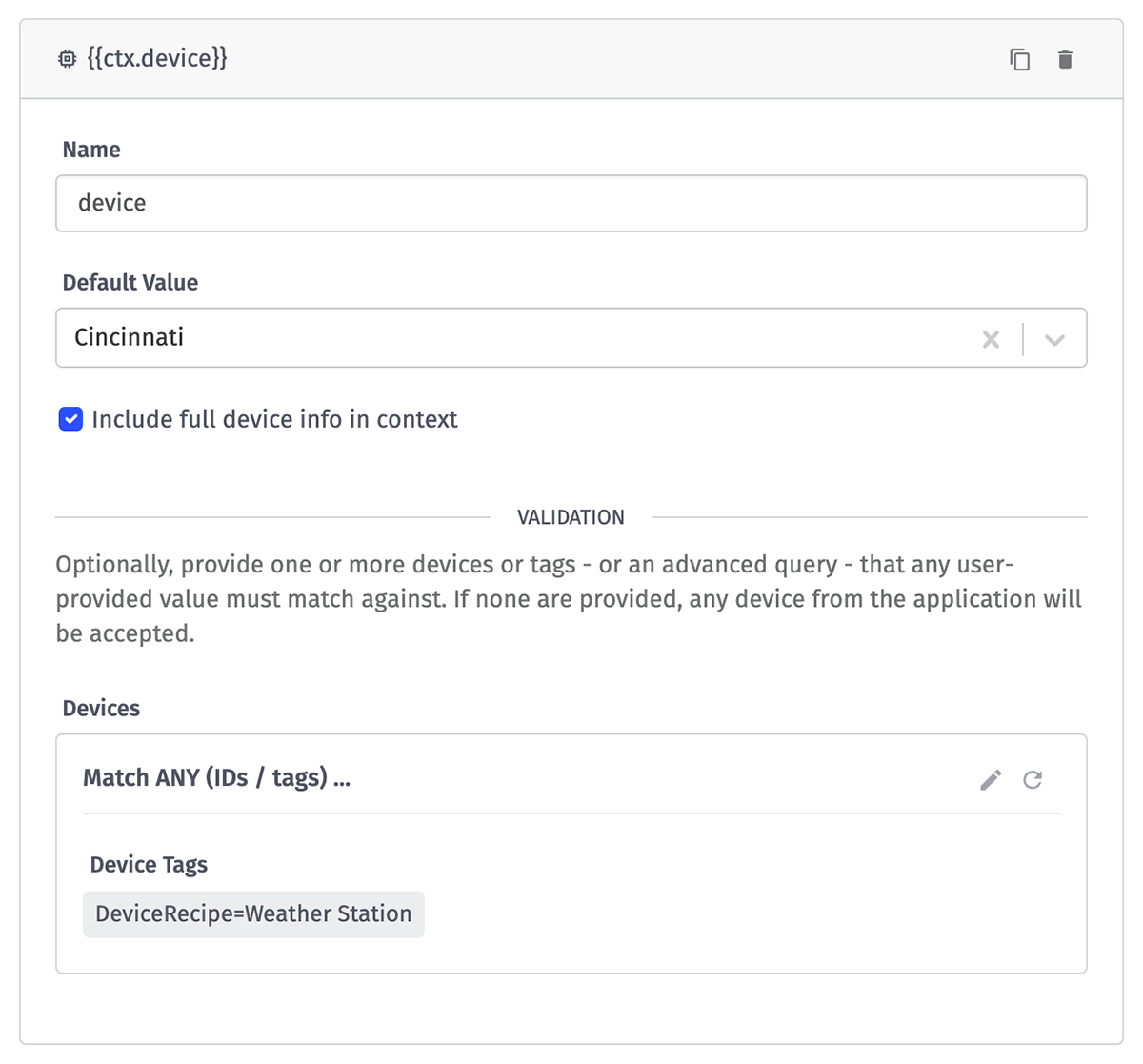 Device ID Context