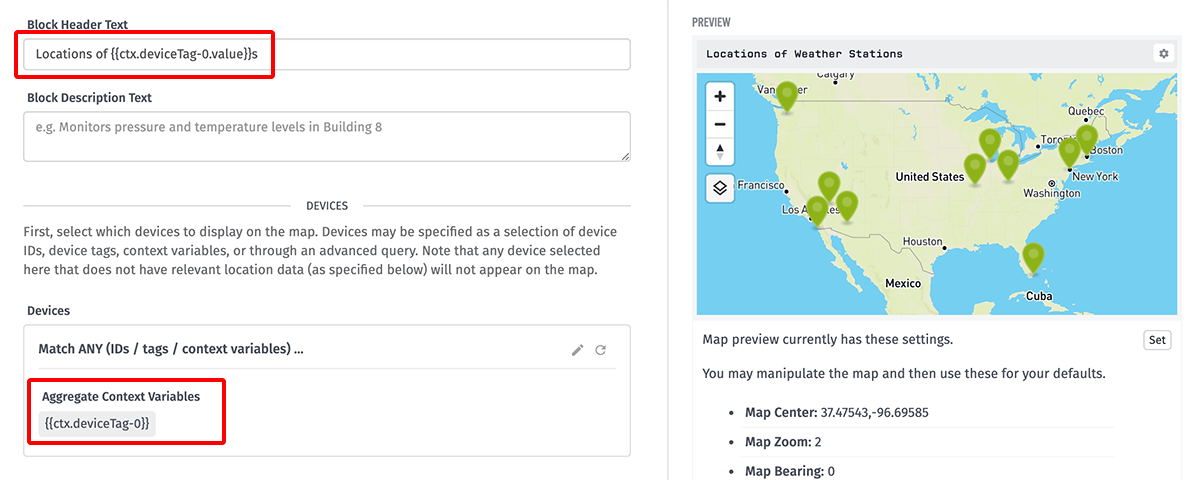 Device Tag Context Use