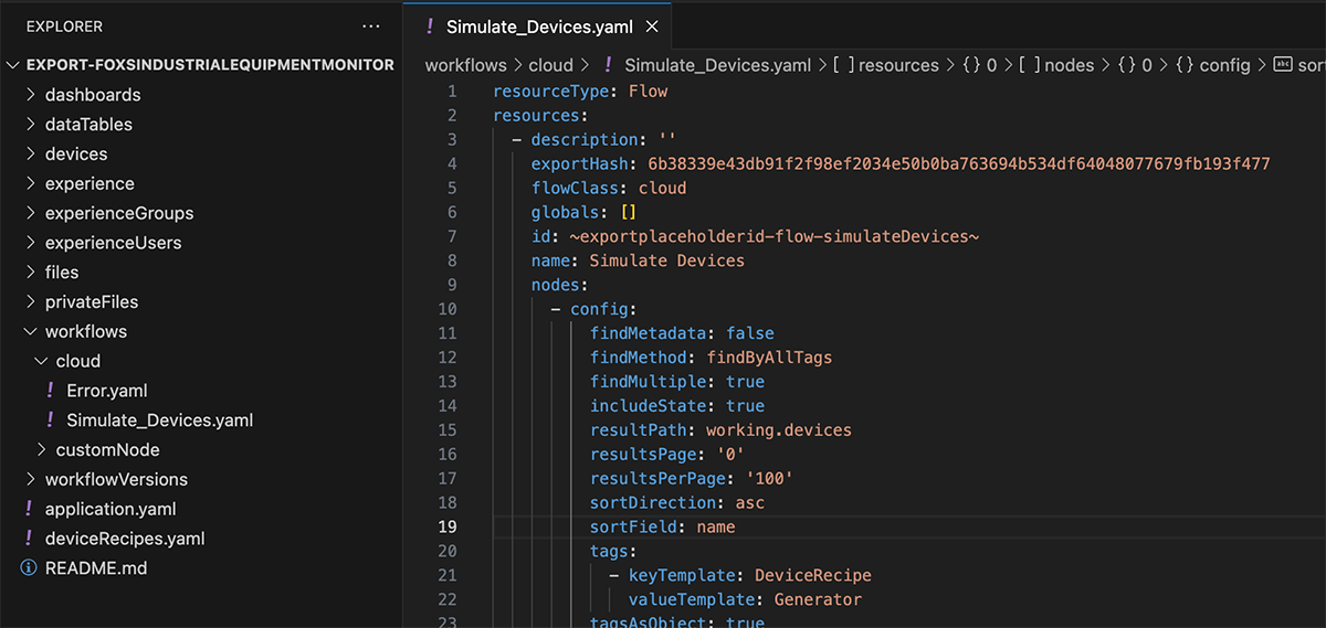 Exported Application Contents Exported Application Contents