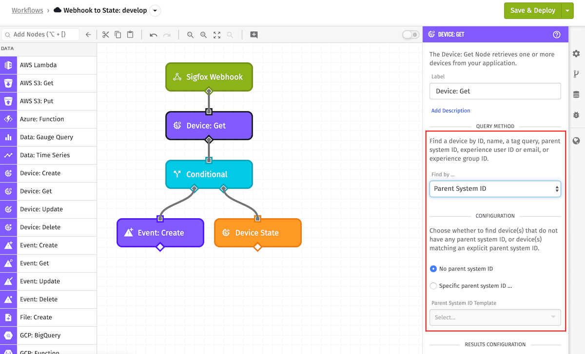 Get Device Node Query Methods