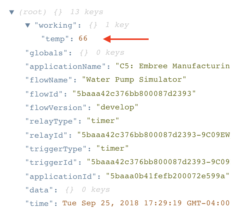 Random Node Payload Example
