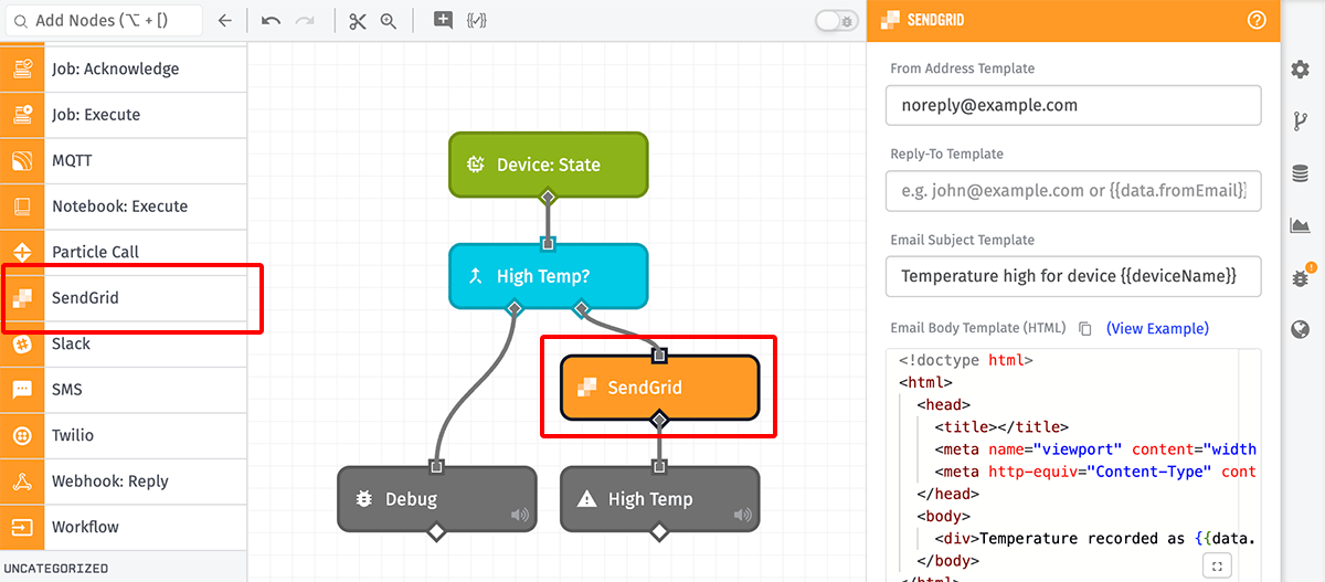 SendGrid Node