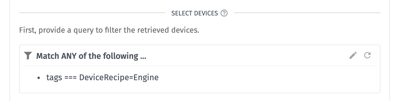 Device Metadata Device Query