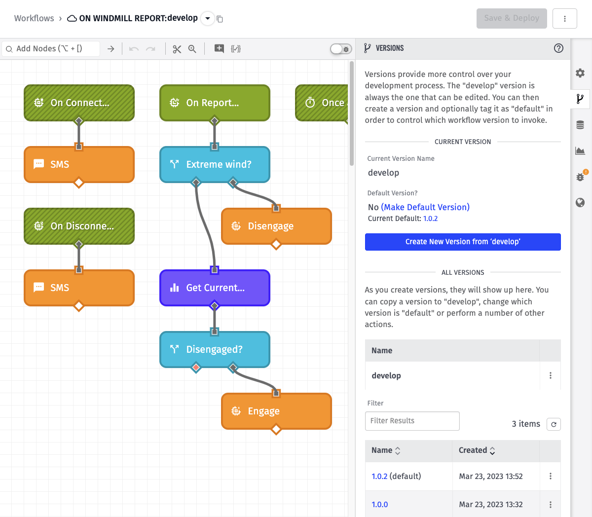 Workflow Versioning