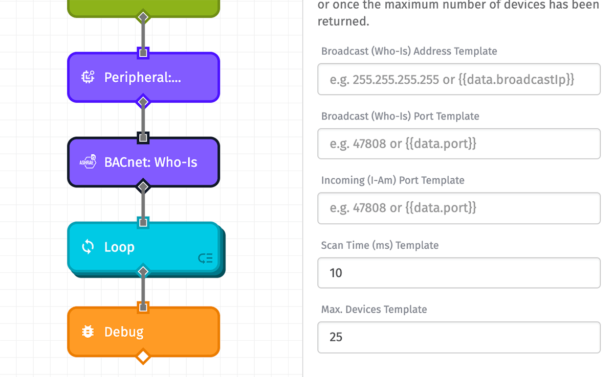 BACnet: Who-Is Scan Config