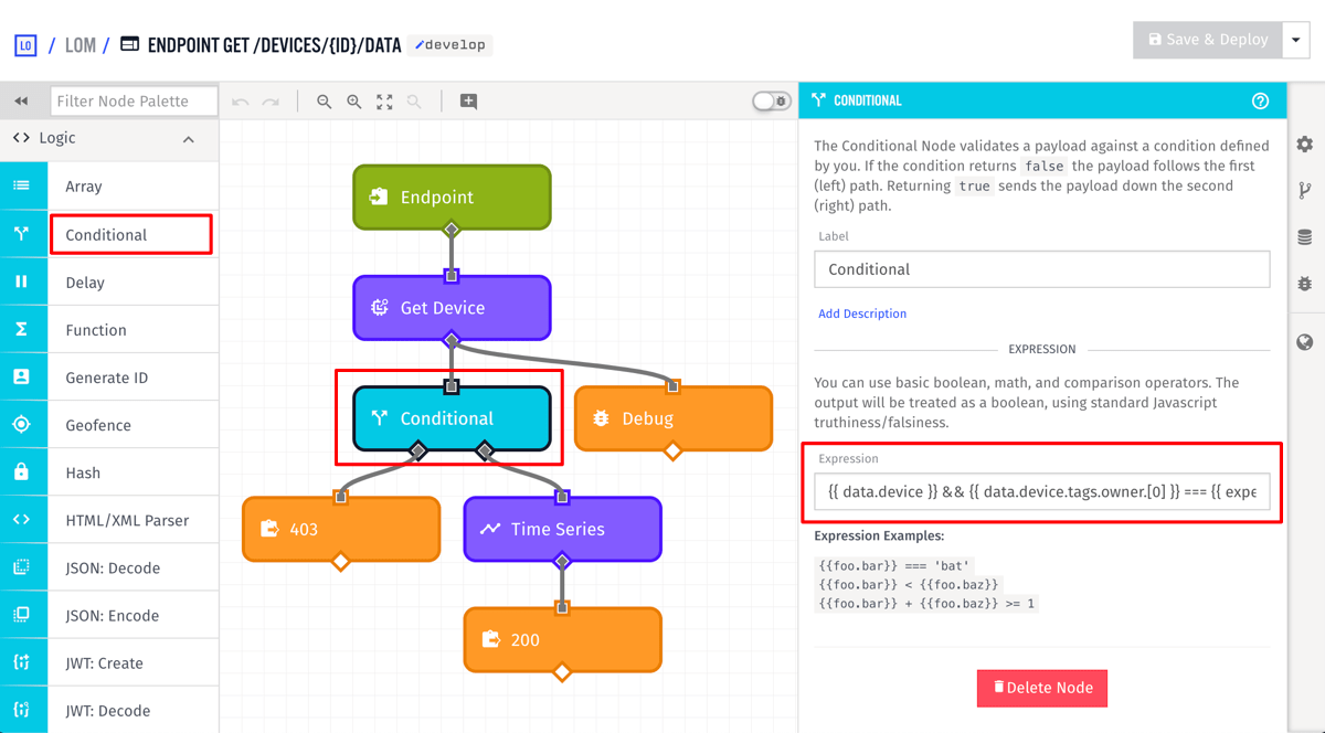 Conditional Node