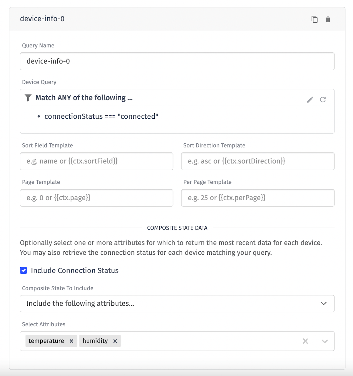 Device Info Query