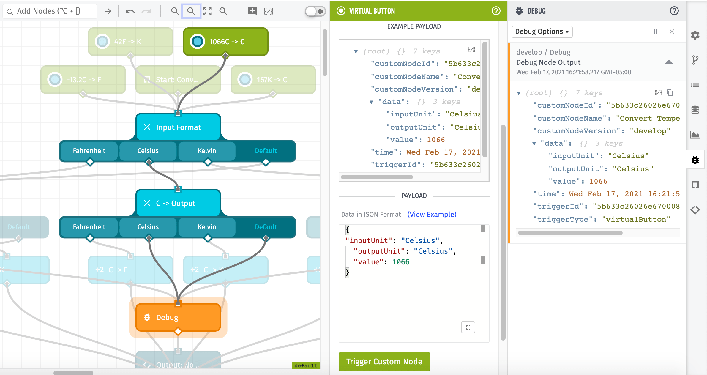 Custom Node Testing