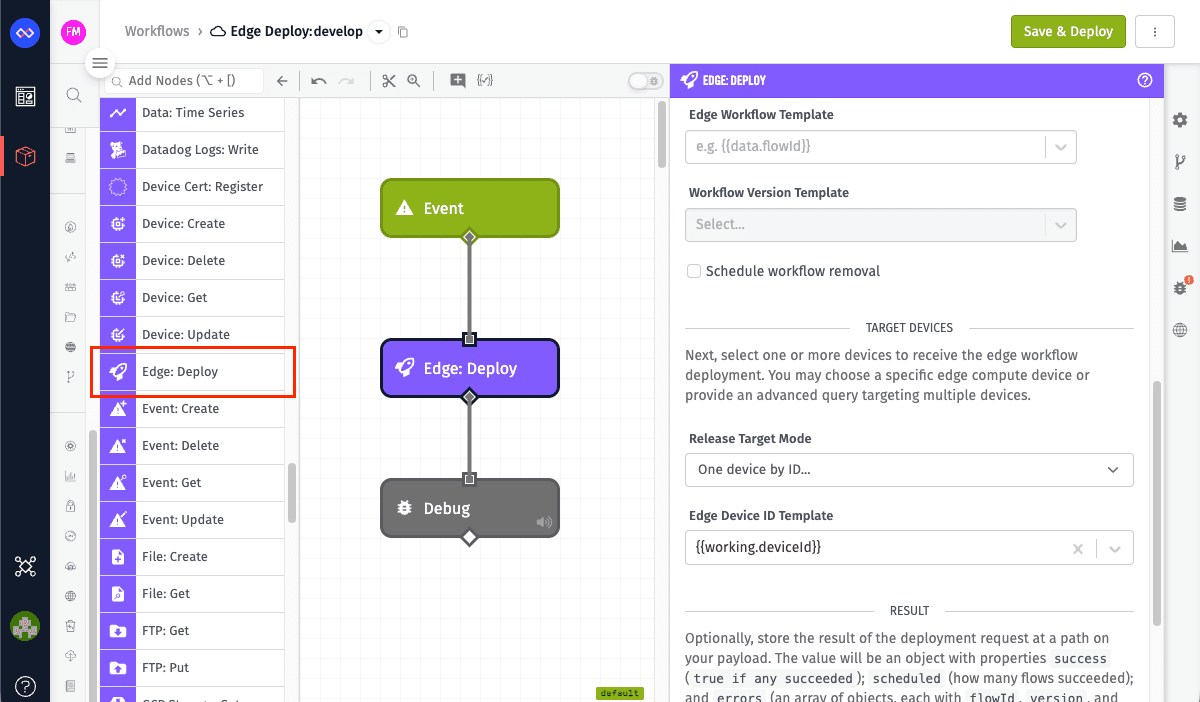 Edge: Deploy Node Edge: Deploy Node