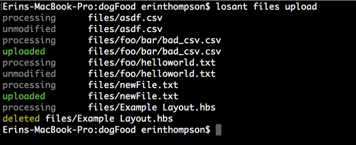 Upload Files