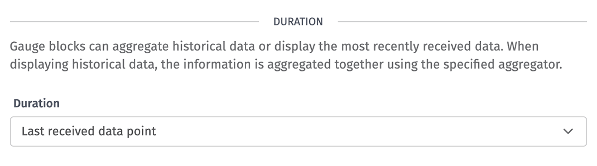 Gauge Duration