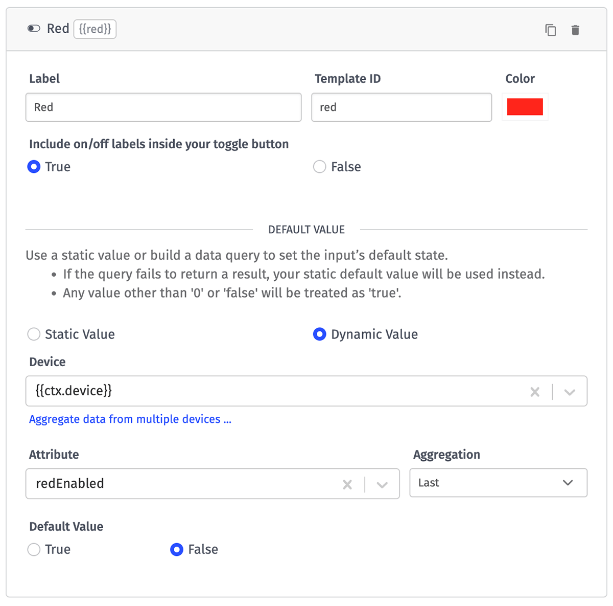 Toggle Input