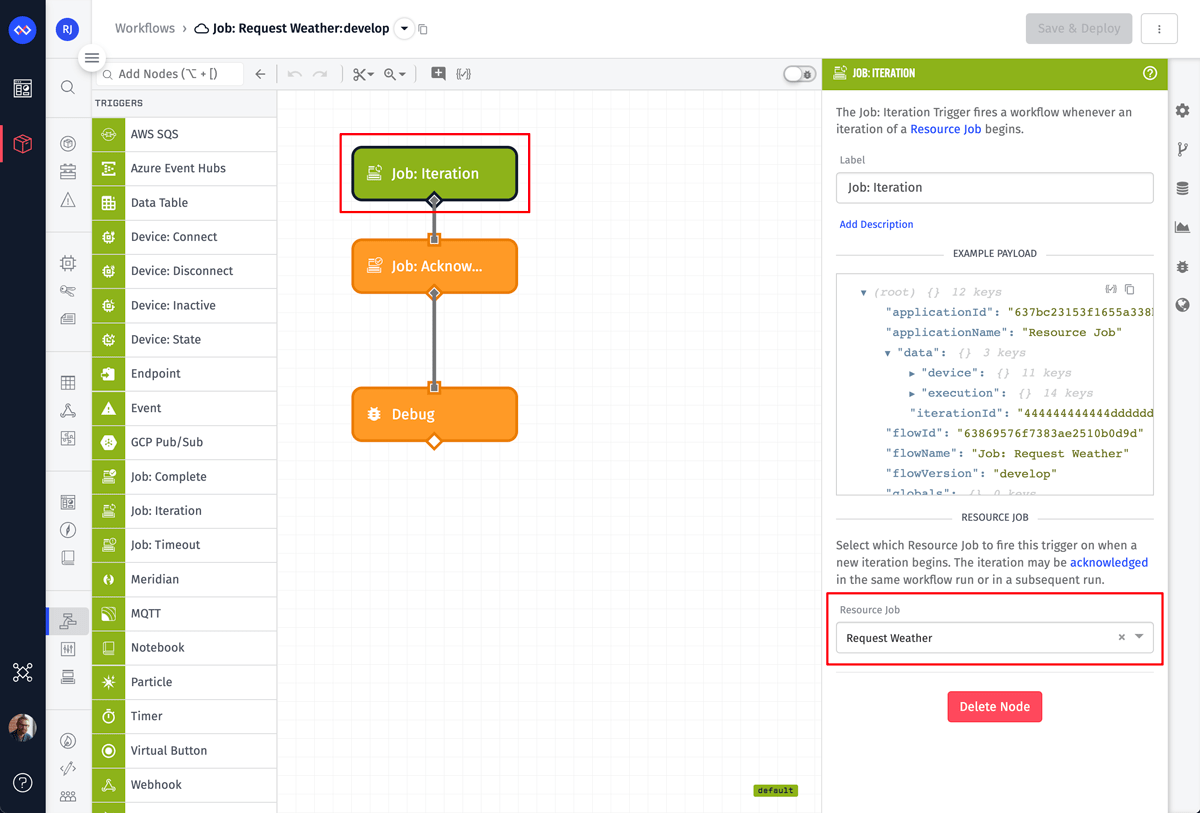 Job: Iteration Trigger