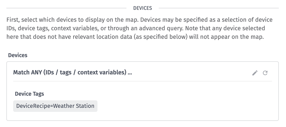 Map Devices