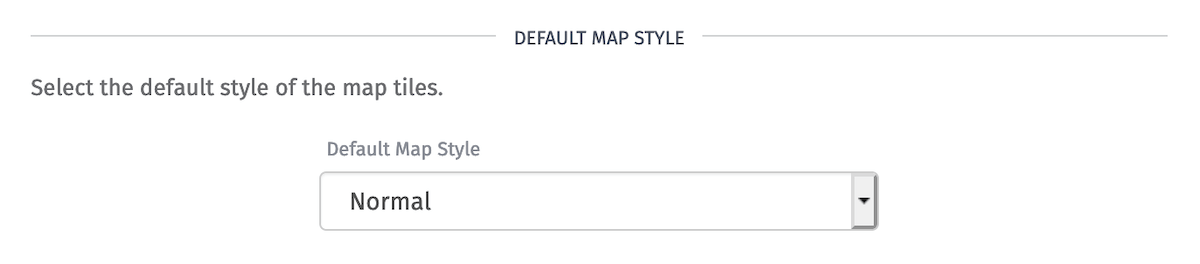 GPS History Map Style