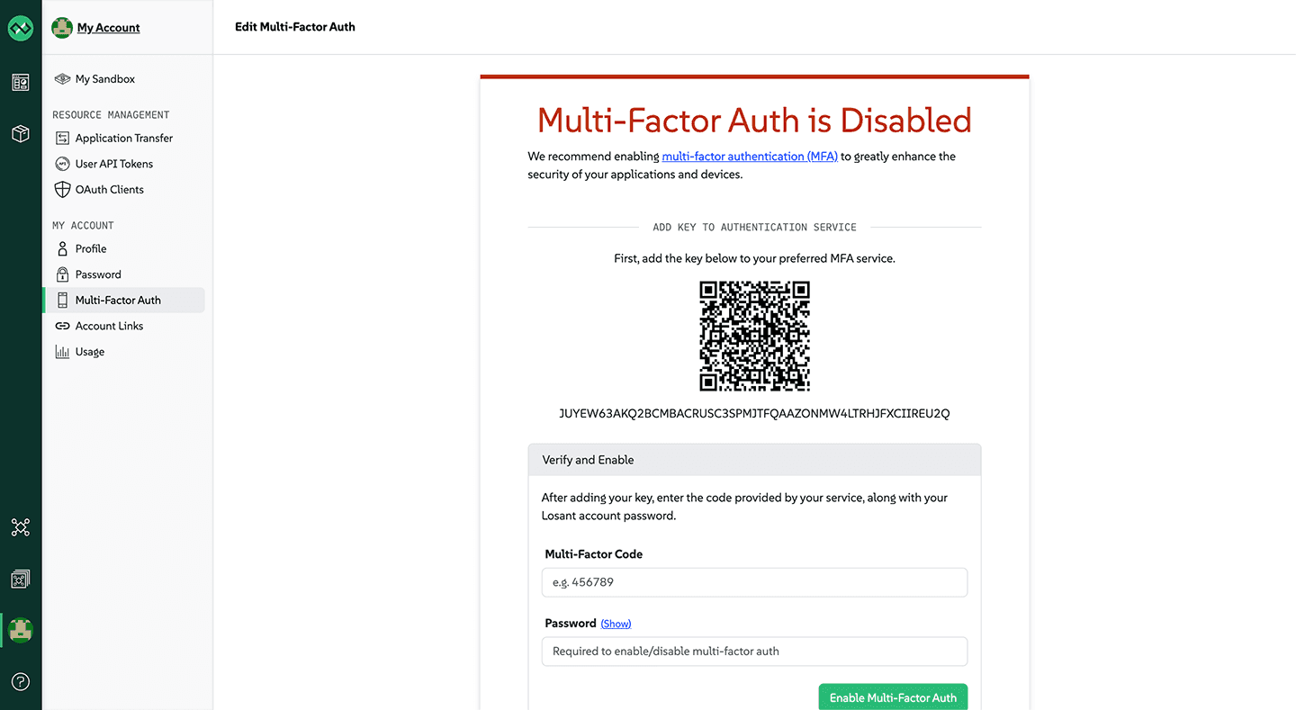 Verify Multi-Factor Auth