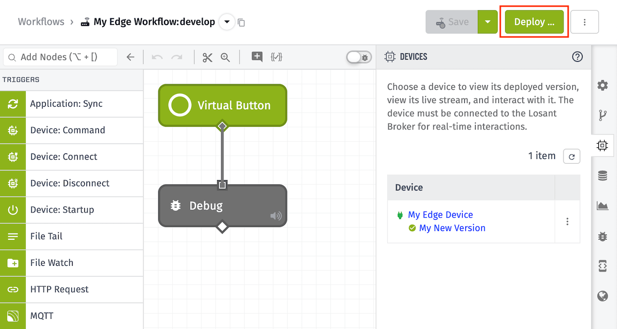 Workflow Edge Deployments