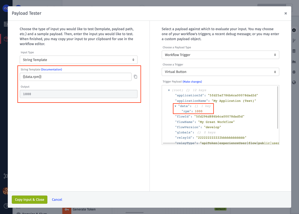 String Template